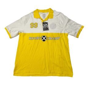 Akademiks XL Baggy Rugby Polo Preppy Shirt Streetwear